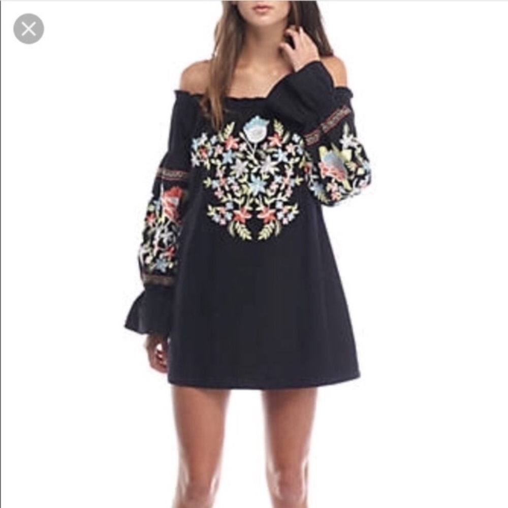 FREE PEOPLE FLEUR DU JOUR ENCHANTED GARDEN DRESS